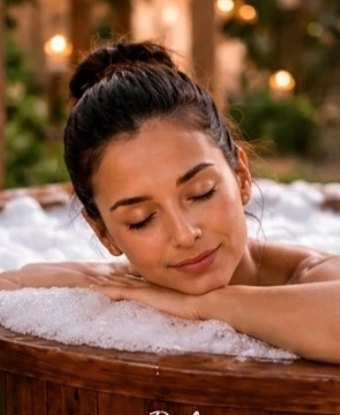 Jacuzzi espumoso en Cataleya Spa Campestre